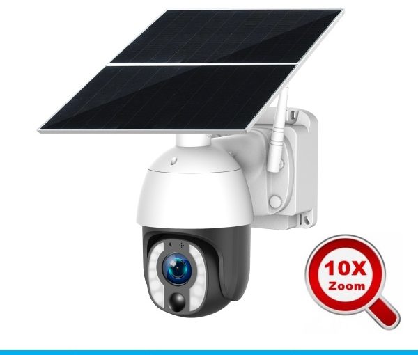 PTZ camera system solar powered 10X lens-SL100 WiFi 10X