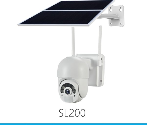 Solar powered security camera-SL200 WiFi